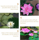 DOITOOL 3Pcs Artificial Floating Foam Lotus Leaves 23.6 Inch Large Artificial Water Lily Pads Ornaments for Patio Fish Pond Pool Aquarium Decor, Green by GreenHaven Gardens