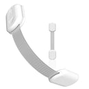 Baby Proofing Child Safety Locks (2 Pack) by Skyla Homes - The Safest, Quickest and Easiest 3M Adhesive Cabinet Latches, No Screws & Magnets, Multi-Purpose for Furniture, Kitchen, Ovens, Toilet Seats by TinyTreasures Baby Boutique