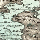 Vintage Map of Greece 1842