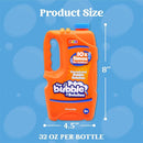 JOYIN 32 oz Bubble Solution Refills (Close to 1L/ 2.5 Gallon), Concentrated Solution for Bubble Machine, Wands, Blower, Easter (Orange) by TinyTreasures Baby Boutique
