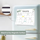 2026 Magnetic Fridge Calendar 18 Monthly Magnetic Calendar for Refrigerator 2026 Wall Calendar Planner Runs from January 2026 Until June 2027 Easy Organizing Markers Tearable (Nature) by TinyTreasures Baby Boutique