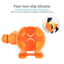 Suranew Adjustable Stroller Cup Holder with Phone Holder for Baby Stroller for Family Members (Orange) by TinyTreasures Baby Boutique