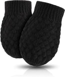 Baby Knit Mittens Toddler Boys Girls Gloves Winter Infant Newborn No Scratch Mitten 0-3 Years by TinyTreasures Baby Boutique