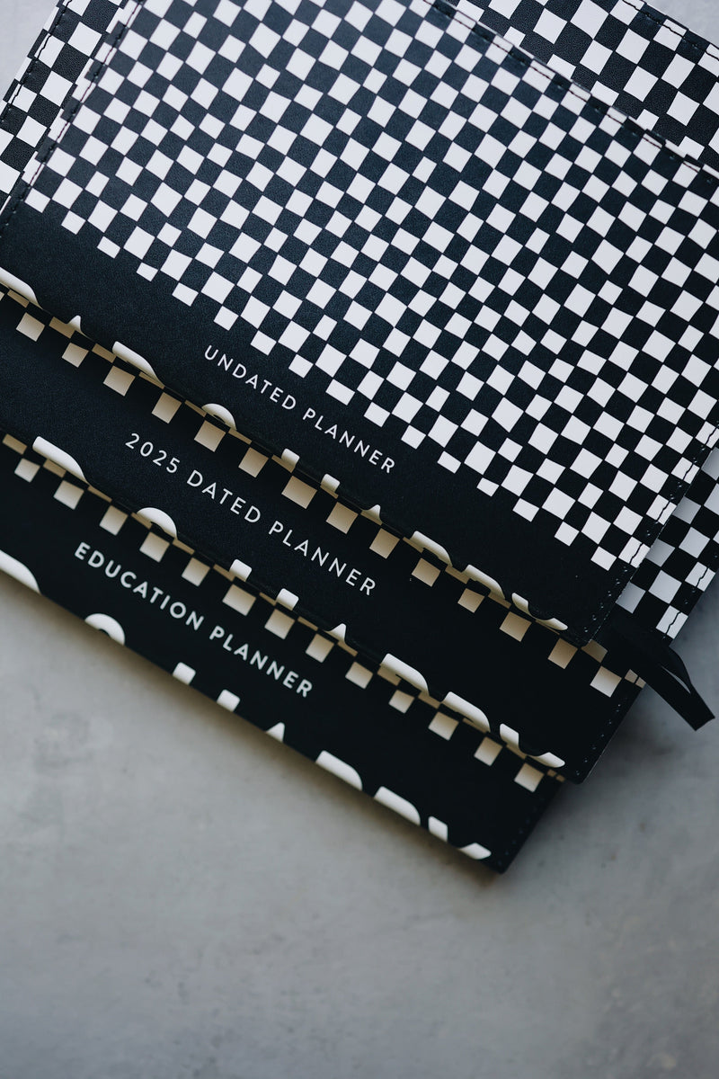 5x8 Undated Planner - Checkers Edition