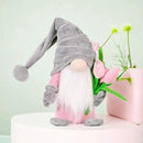 Fall Decoration for Home,15 inch Fall Gnomes Plush Decor for Tiered Tray, Thanksgiving Gnome Plush Doll Swedish Gnomes Gifts Autumn Table Decoration Home Tabletop Elf Doll,Grey by CozyNest Decor