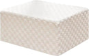 Hobestluk Rectangle Ottoman Memory Foam Footrest for Couch with Removable Cover Large Floor Seating for Adults Ottoman Coffee Table for Living Room, Bedroom or Office (Plush White, Footrest) by CozyNest Decor
