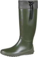 Asgard Packable Tall Rain Boots for Women Waterproof Rubber Garden Boots Ultra Lightweight Flat Mud Boots- NOT FOR WIDE CALF by GreenHaven Gardens