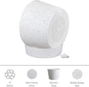 12 inch Large Self Watering Pots, Plant Pots with Mesh Drainage Holes for Indoor Outdoor Plants, Plastic Planters with Deep Reservoir for Garden House Flower Plants, Speckled White by GreenHaven Gardens
