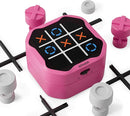 GiiKER Tic Tac Toe Bolt Game, Original 3-in-1 Handheld Puzzle Game, Portable Travel Games for Car Ride, Toys Gift Idea for Kids and Adults, Birthday Gifts for Boys Girls by TinyTreasures Baby Boutique