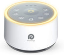 Dreamegg D1 Sound Machine - White Noise Machine with Baby Night Light for Sleeping, High Fidelity Sounds, Timer & Memory Feature, Sound Machine for Baby Adults, Home, Office, Travel (White) by TinyTreasures Baby Boutique