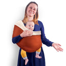 TKKOK Baby Wrap Carrier, Unisex Baby Carrier, Lightweight & Ultra Soft, Easy to Wear Baby Wrap, Perfect for Newborn Toddlers by TinyTreasures Baby Boutique