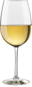 Libbey 7504 Vina Tall Wine Glasses Set, All Purpose Red and White Wine Glasses Set of 12, Professional Grade Glass Wine Glasses for Gatherings, Events by CozyNest Decor