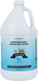 Steam & Go Demineralized Water - Multisurface Cleaner, PVC-Free Ready-to-Use for Mops & Floor Steamers - Ideal for Kitchen, Bathroom, & Home Surfaces - Clean Ocean Scent - 128 fl oz (1 gal) by TinyTreasures Baby Boutique