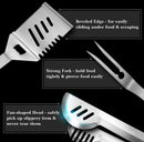 GRILLART Grill Tools Grill Utensils Set - 3PCS BBQ Tools, Stainless Barbeque Grill Accessories -Spatula/Tongs/Fork w/Insulated Glove, Ideal BBQ Set Grilling Tools for Outdoor Grill, Gifts for Men Dad by GreenHaven Gardens
