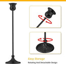 Taper Candle Holder Tall Vintage Metal Candlestick Holders Candle Stick Candelabra for Halloween Thanksgiving Christmas Holiday Wedding (Matt Black, 1 Set (3 pcs)) by CozyNest Decor