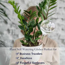 10pcs Plant Watering Devices, Planter Self Watering Globes for Home Potting, Plastic Garden Flower Plant Watering Spikes Automatic Plant Waterer System Set Suit for All Indoor Outdoor Plant by GreenHaven Gardens