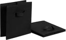 Amazon Basics Collapsible Fabric Storage Cube Bins Organizer with Handles, Sturdy, Black, 13-x-13-x-13-inch, Pack of 6 by CozyNest Decor