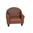 Children's Factory As We Grow Toddler Chair, Flexible Seating for Daycare or Preschool, Kids Reading Couch, Playroom Furniture, Walnut by CozyNest Decor