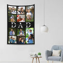 Custom Tapestry For Wall Bedroom Custom Backdrop Personalized Image Text Photo Customized Funny Tapestry Banners And Signs Dad's Day vertical Tapestrys by CozyNest Decor