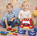 WERNNSAI Truck Piñata - Monster Truck Piñata Bundle with Blindfold and Bat for Boys Kids Piñata Theme Party Decoration Supplies Cool Car Piñata for Birthday Party Carnival Celebration Game by TinyTreasures Baby Boutique