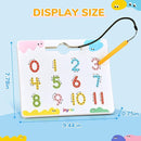 JoyCat Double-Sided Magnetic Number Tracing Board - 2-in-1 Numbers 1-20 Writing Toys for Toddlers & Kids, Preschool Math Manipulatives, Kindergarten Educational Learning Gifts for 3-5 Year Olds by TinyTreasures Baby Boutique
