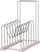 Reusable Bag Drying Rack,Silicone Bag Drying Rack,Plastic Bags Dryer Rack,Dryer Rack for Silicone Storage Bags,Draining Stand Holder for Cups,Bottles,Pan Lid&Cutting Board Organizer by TinyTreasures Baby Boutique
