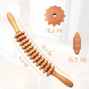Curved Wood Therapy Massage Roller Tools,Lymphatic Drainage, Cellulite Massage & Wooden Muscle Roller Stick for Waist and Thigh, Stomach Rolling Massager Tool （with White Box） by CozyNest Decor