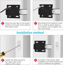 10 Pack Magnetic Push Latch Catch Push to Open Latch Pressure Touch Release Cabinet Catch for Doors Drawers Release Latch Kitchen Drawer Push Catch Pop Out Latch (Black) by TinyTreasures Baby Boutique
