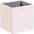 Amazon Basics Cube Organizer Bins, Collapsible Storage Baskets for Shelves, Peony Pink, Pack of 6, 13x15x13" by CozyNest Decor