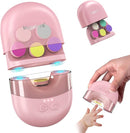 Megainvo Baby Nail Trimmer Electric USB Rechargeable Baby Nail File, Baby Nail Clippers w/Storage Compartment & LED Light, Electric Nail File for Baby Infant Toddler Newborn Nail Care Kit Pink by TinyTreasures Baby Boutique