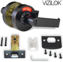 ADA Door Lock with Indicator in Oil Rubbed Bronze - Right-Handed