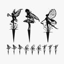 Decorative Garden Stakes, Fairy Garden Statues for Home and Garden (12) by CozyNest Decor