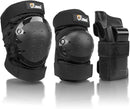 JBM Adult & Kids Knee Pads Elbow Pads and Wrist Guards for Inline Skating, Roller Skating, Skateboarding, Scootering by TinyTreasures Baby Boutique