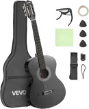 VEVOR Acoustic Guitar, Classical Guitar Starter Kit for Beginners, with Nylon Strings, Basswood Guitar, for Kids Adults Girls Boys Students by TinyTreasures Baby Boutique