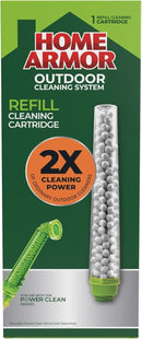 Home Armor Refill Cleaning Cartridge, 1 Pack, For Use with the Power Clean Wand, 2X Cleaning Power of Ordinary Outdoor Cleaners, Single Use Cartridge by CozyNest Decor