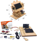 SolarX V2: Sun-Tracking Solar Panel DIY Kit with Arduino Nano, Solar Sun Tracker Sytem with Electronic Components, Educational Sun Tracker Kit, Solar Coding Kit by CozyNest Decor
