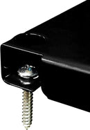 Wall Control Pegboard Organizer 4 ft. Metal Pegboard Standard Tool Storage Kit with Black Toolboard and Black Accessories by GreenHaven Gardens