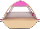 Venustas Beach Tent Sun Shelter for 3/4-5/6-7/8-10 Person, UPF 50+ UV Protection Beach Canopy, Lightweight and Easy Setup Cabana, Portable Shade Tent by TinyTreasures Baby Boutique