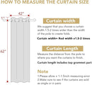 H.VERSAILTEX Blackout Curtains for Bedroom Thermal Insulated Room Darkening Living Room Curtains 63 Inch Long Grommet Privacy Protection Window Curtain Panels/Drapes for Nursery, 2 Panels, Olive by CozyNest Decor