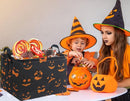 HIYAGON Rectangular Halloween Basket for Boys and Girls Kids Trick or Treat Pumpkin Basket for Halloween Parties Cute Storage Bin Organizer Box Room Decor(Black Pumpkin) by TinyTreasures Baby Boutique