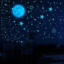 1049Pcs Glow in The Dark Stars and Moon for Ceiling, Wall Bedroom Chirldren's Room Stickers Decals Decor, Boys & Girls' Gifts by CozyNest Decor
