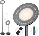 TROND Floor Lamp, 5000LM Super Bright Sky LED Modern Torchiere Standing Lamp, 3000K Warm White Light, 5-Level Dimmable, Modular 71 in Tall Pole Light, 30-Minute Timer for Living Room, Bed Room by CozyNest Decor