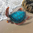 Design Toscano Large Blue SEA Turtle Statue by CozyNest Decor