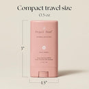 SPF 50 Sheer Mineral Sunscreen Stick - Vegan, Reef Safe, Non-Nano Zinc, Face Sunblock Stick, No White Residue, Pocket Size, Ideal for Travel & Kids .05 oz by TinyTreasures Baby Boutique
