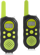 Walkie talkies for Kids, Kids walkie talkies 2 pcs, Toddler walkie talkies, Long Range walkie Talkie with Clear intercom Sound, 22 Channels with Backlit LCD Flashlight, for Outside, Camping, Hiking by TinyTreasures Baby Boutique
