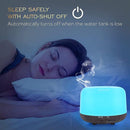 300ML Remote Control Air Diffusers for Essential Oil, Aroma Ultrasonic Scent Diffuser, Aromatherapy Humidfier Diffuser, 7 Color Changing LED Light, Auto-Off, Timer for Home, Room, Office, Kids by TinyTreasures Baby Boutique