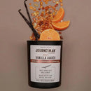 Journeyman Collection Candle, 15oz, Wooden Wick, Vanilla Amber, Large Painted Jar by CozyNest Decor