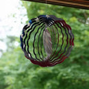 Patriotic Wind Spinner Metal Garden Decor Outdoor 3D Stainless Steel Sculptures Kinetic Hanging Whirligigs Yard Art Decorations Backyard Indoor Patio Lawn Ornaments Clearance Sun Catcher Windmill by GreenHaven Gardens