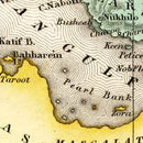 Vintage Map of Persia & Arabia 1836