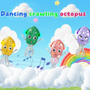 Dancing Octopus Toy Electric Crawling Baby Toy with Lights & Music Tummy Time Octopus Toy | DIY Expressions, Obstacle Avoidance | for Boys and Girls Party Gift Birthday, Christmas (Yellow) by TinyTreasures Baby Boutique